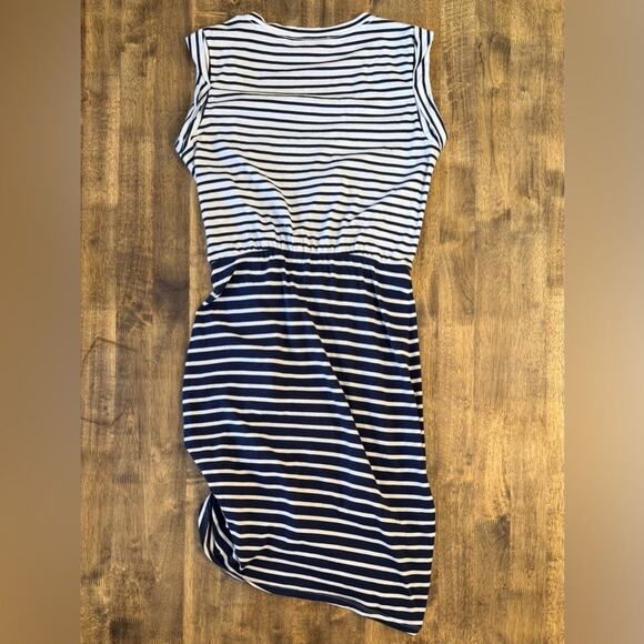 Veronica Beard Jeans Revolve Women’s Tamri Nautical Striped Cinch Dress Sz Small - Picture 10 of 10